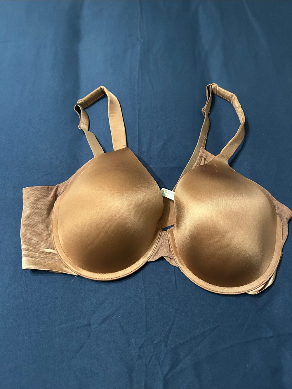 Ambrielle Smooth Molded T-Shirt Bra - Tan Brown